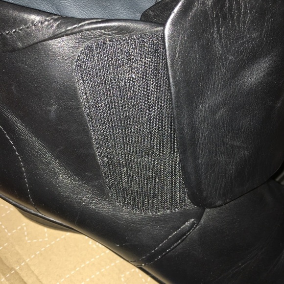 Dansko Black Ankle Booties with Wedge Heel - Picture 5 of 5